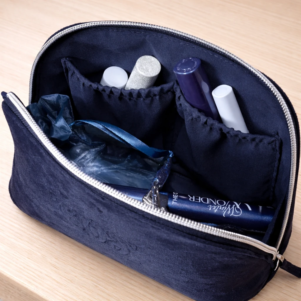 Neceser de maquiagem veludo azul Magical Midnights – photo 2